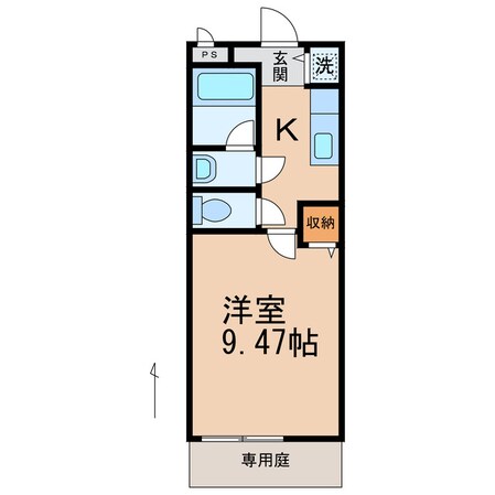 アビテ秋月南の物件間取画像